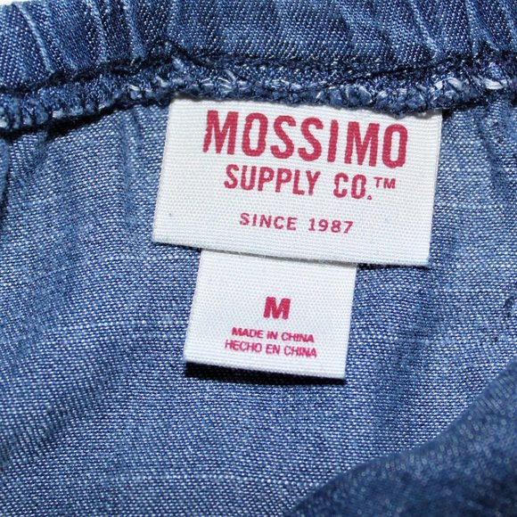 Massimo blue denim look romper - Picture 3 of 8